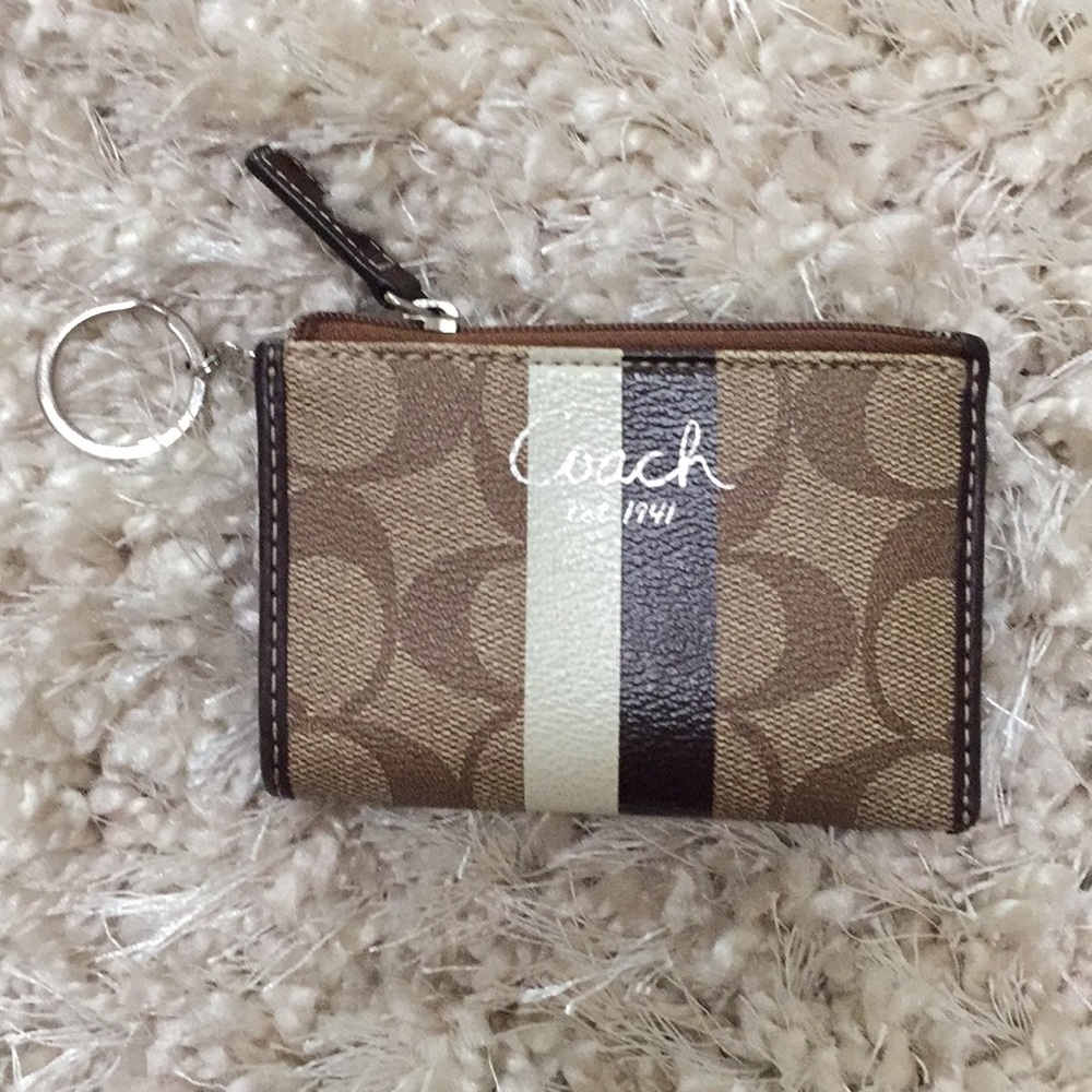 Coach coin/key wallet